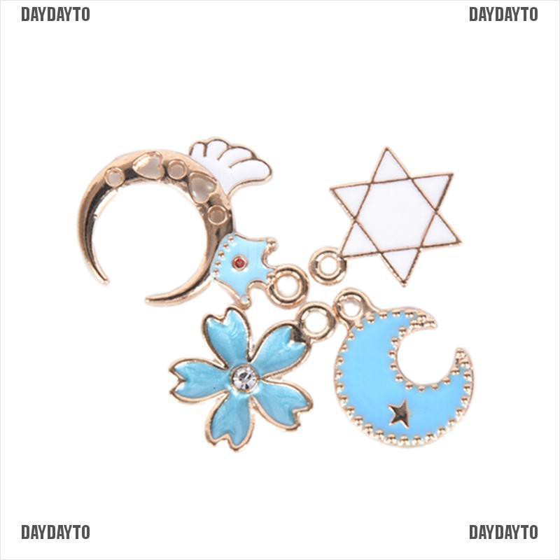 Set 60 Mặt Dây Chuyền Tráng Men Hỗn Hợp DIY