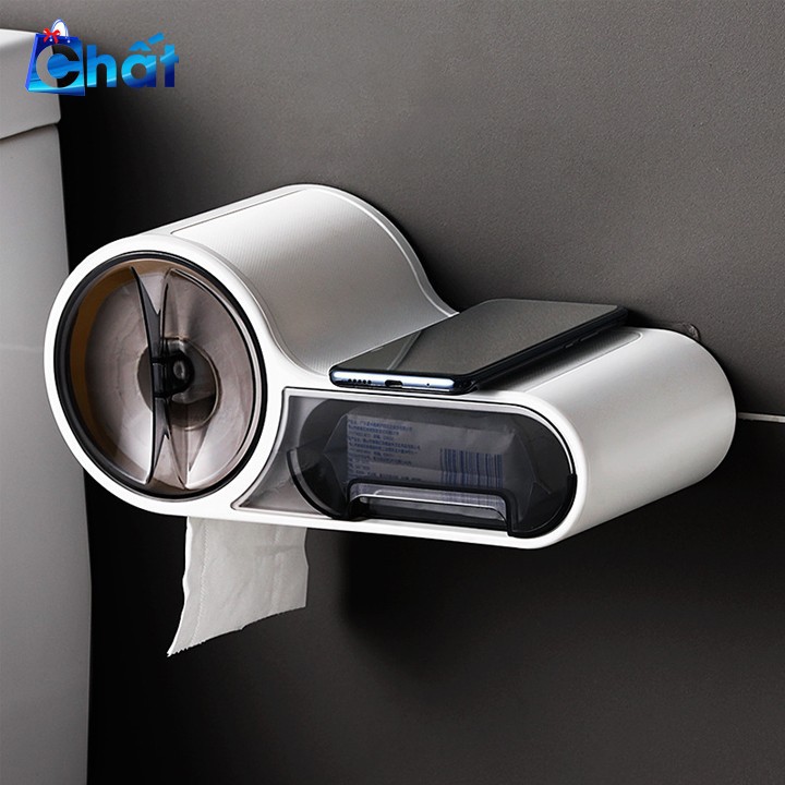 Hộp giấy vệ sinh dán tường cao cấp Shuangqing SQ-5262