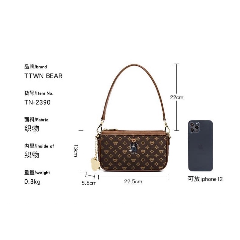 TÚI GẤU TTWN BEAR TN2390 THÁI LAN