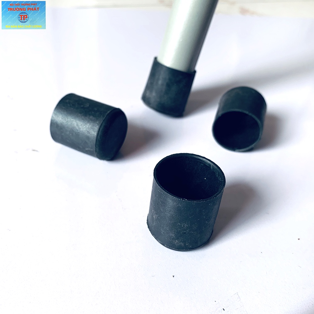 Nút bịt chân ghế D25mm bằng cao su chống xước, chống trượt sàn nhà
