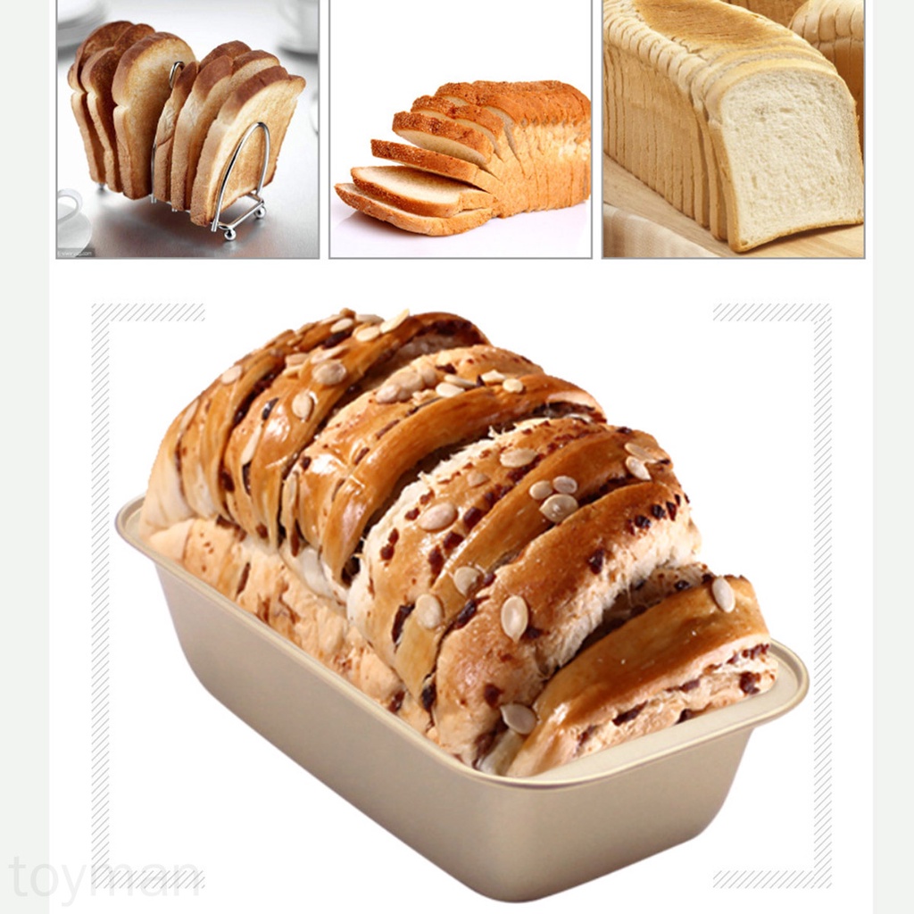 Khuôn làm bánh hình chữ nhật bằng thép carbon chống dính