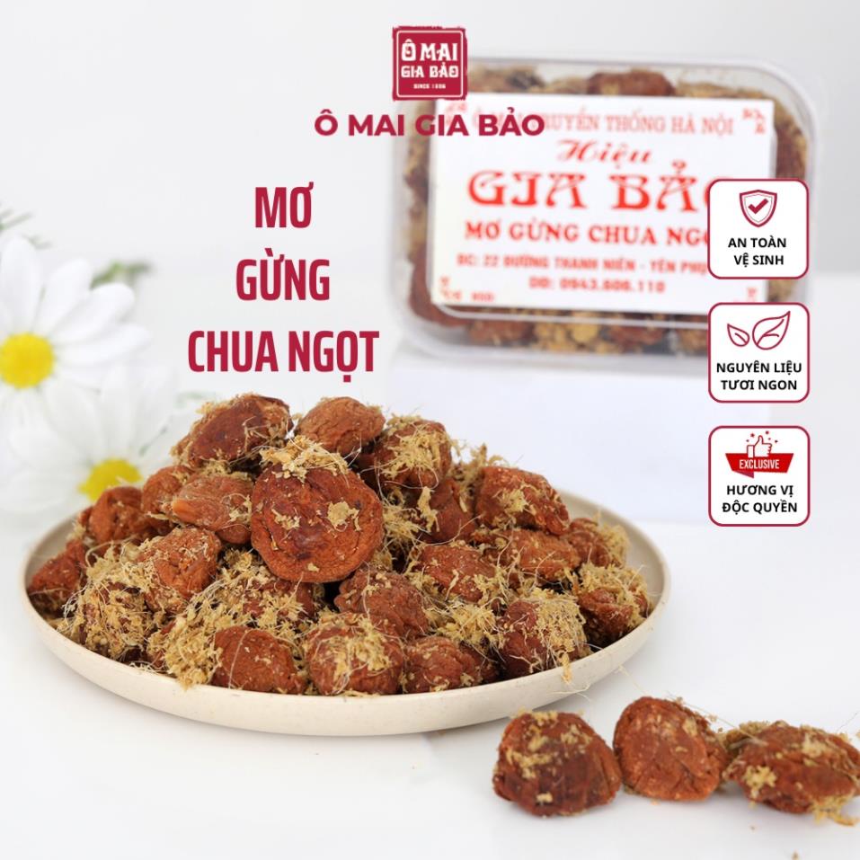 Ô Mai Xí Muội Mơ Gừng Chua Ngọt Gia Truyền Đặc Sản Hà Nội