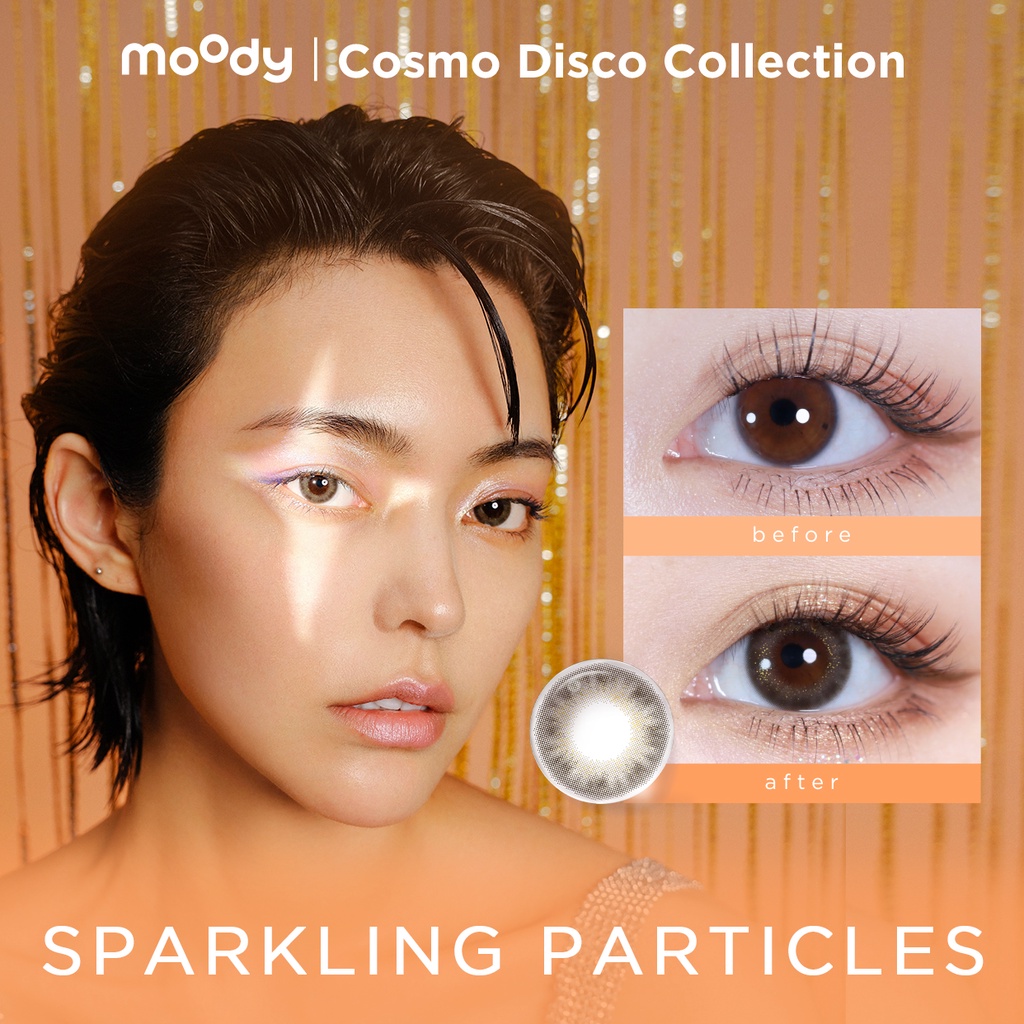Set 10 kính áp tròng 14.2mm nhiều màu sắc xinh xắn