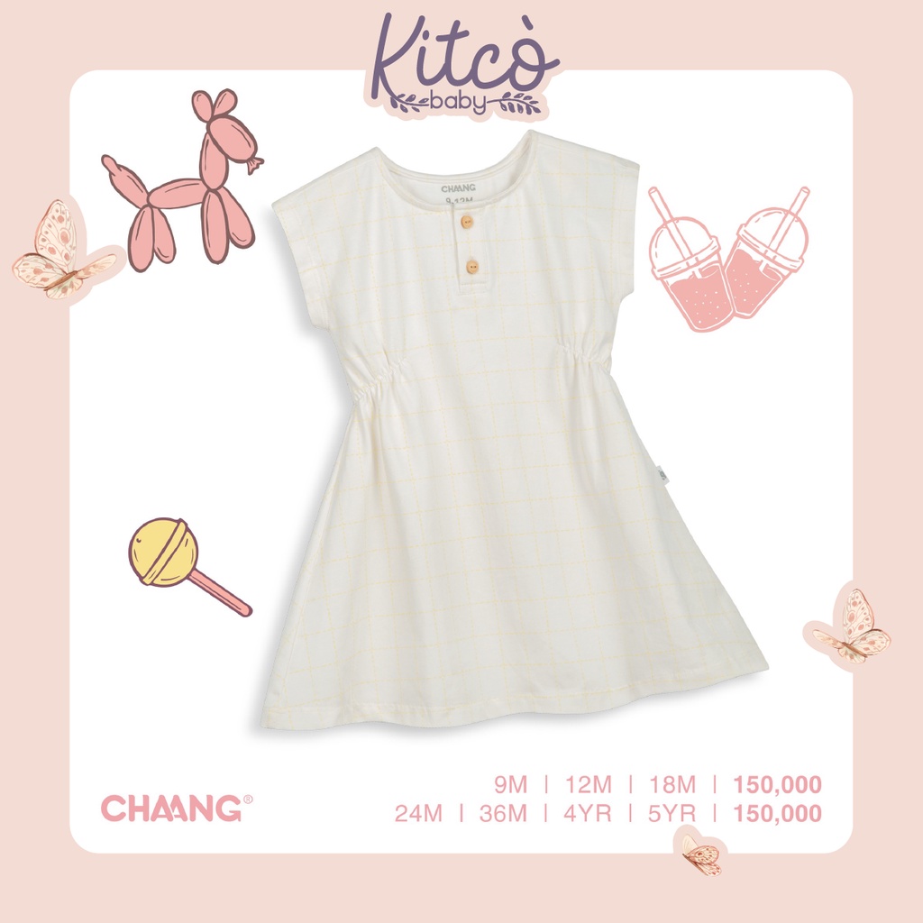 CHAANG Váy thắt eo Active cho bé