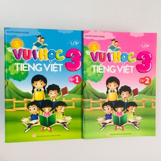 Sách - Vui Học Tiếng Việt Lớp 3 – Trọn bộ 2 tập
