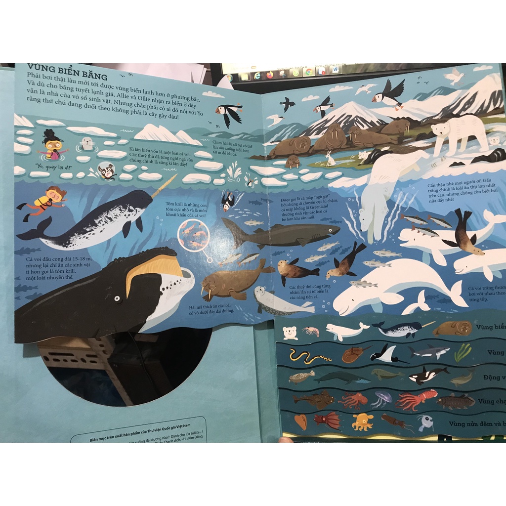 Sách - Xuyên qua lòng biển cùng lặn xuống đại dương nào ( Kim Đồng )