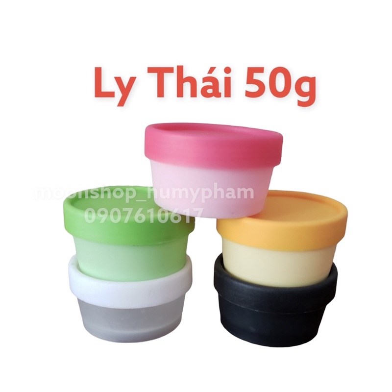 Hủ nhựa ly thái 50g đựng kem