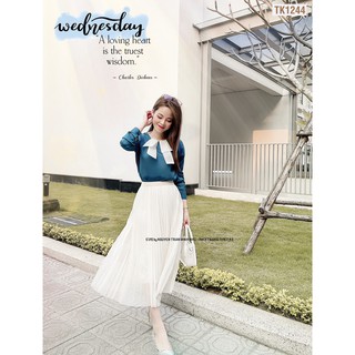 [EVIS.VN] SƠ MI LỤA CÁCH ĐIỆU CHUẨN VINTAGE TK1244