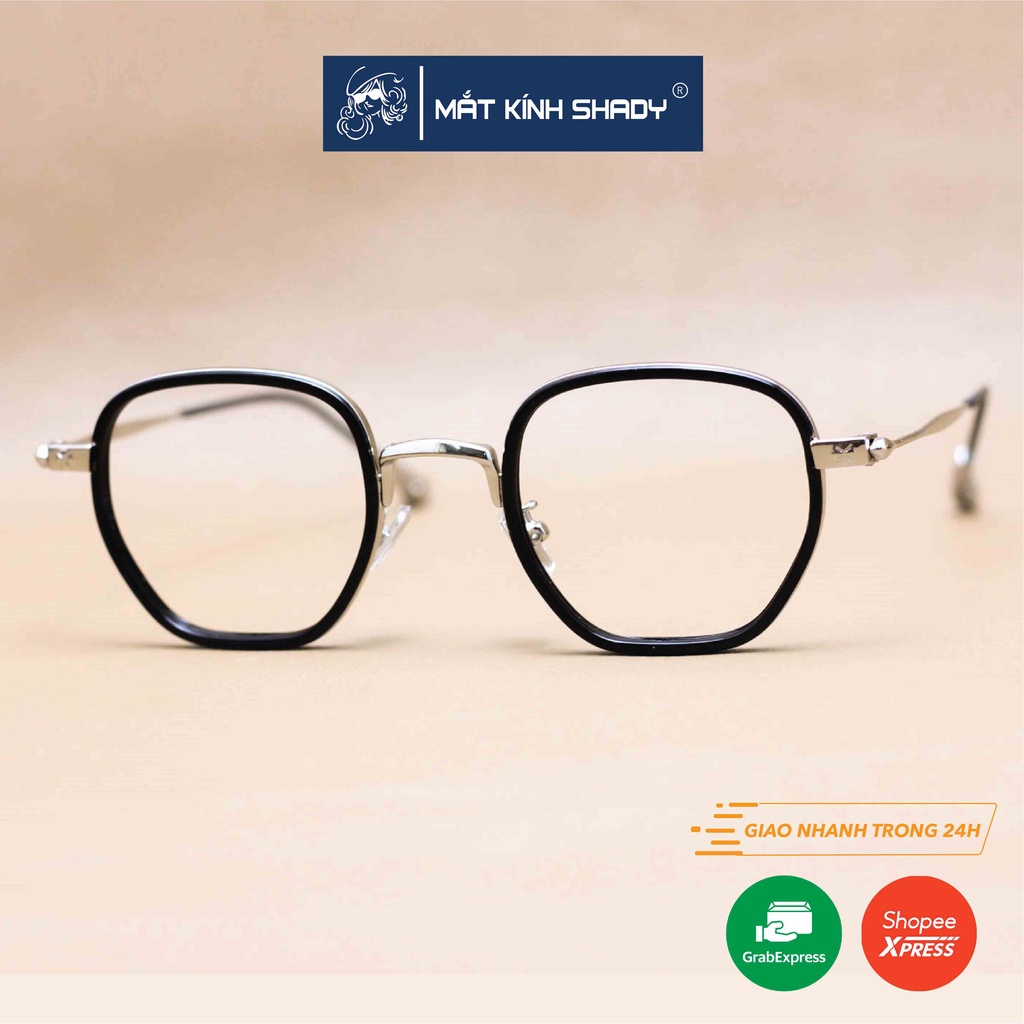 Gọng Kính Cận Hợp Kim Shady Unisex G1804 (Nhiều Màu)