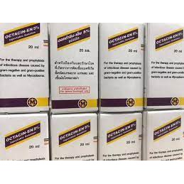 Octacin-En 5% 100ML Tiêu chảy nặng phân vàng, phân bùn, xi măng, ho thở HÀNG CHUẨN DATE MỚI TINH.