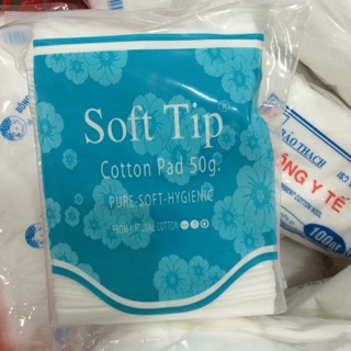 Bông tẩy trang Soft Tip 50g