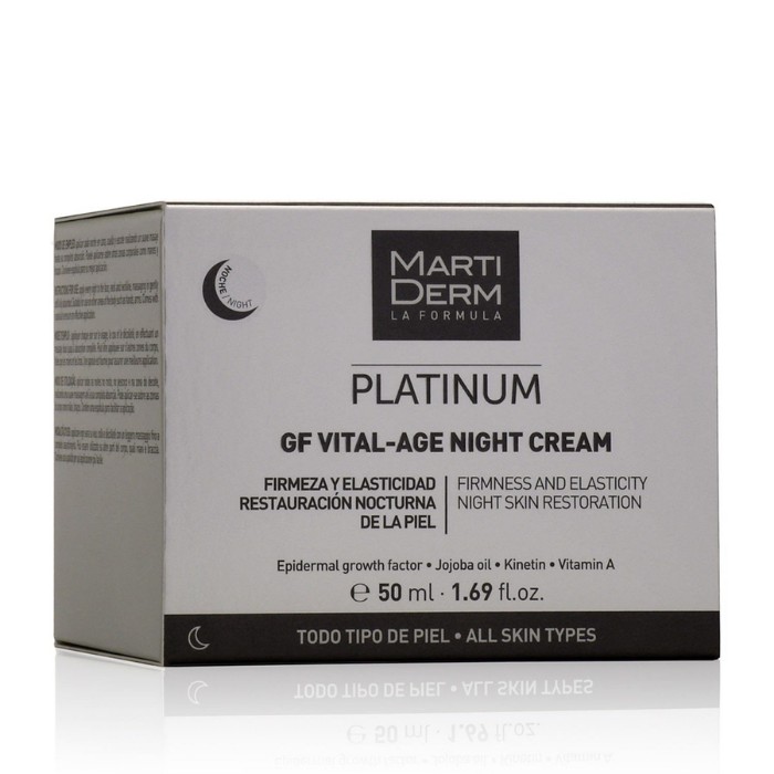 Kem Dưỡng Phục Hồi, Tái Tạo Da Ban Đêm 1% Retinol MartiDerm Platinum GF Vital Age Night Cream 50ml