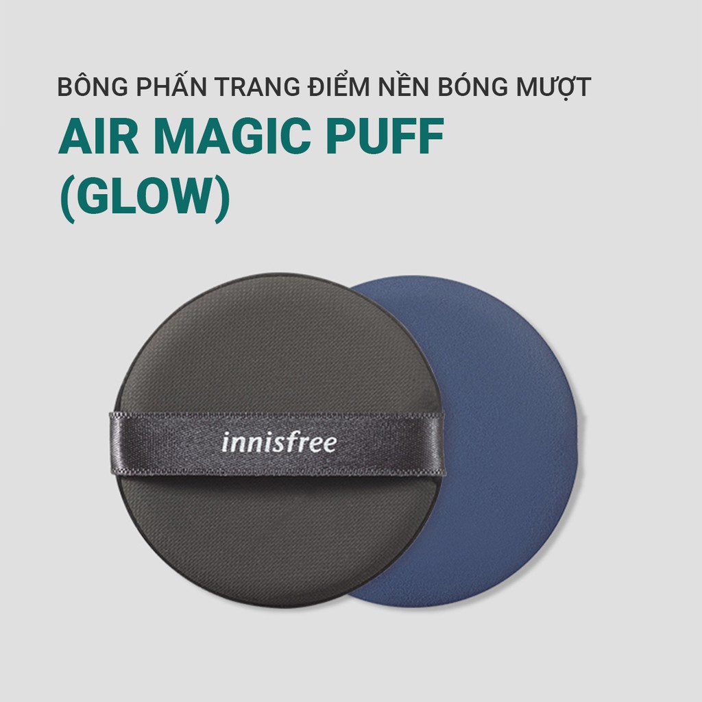 [Mã COSIF05 giảm 10% đơn 400K] Bông mút trang điểm phấn nước innisfree Air Magic Puff (1 Mút)