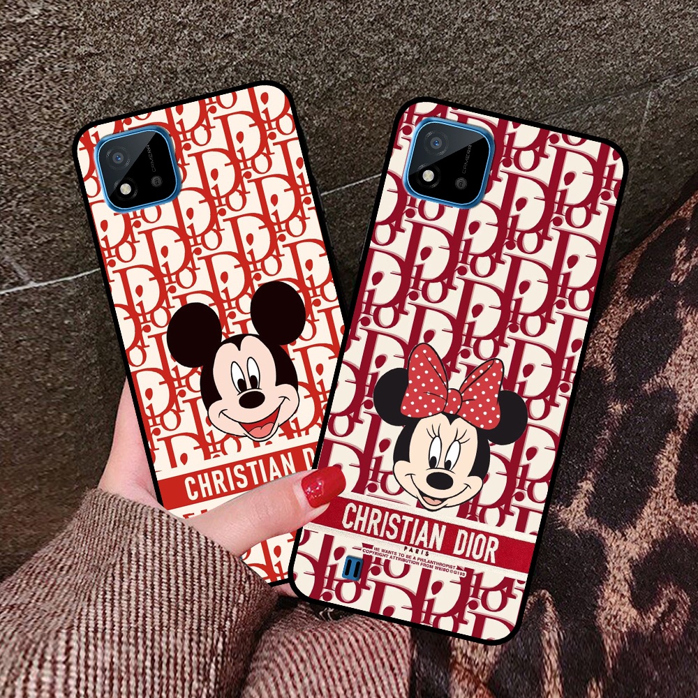 Ốp Realme C11 2020/2021 / C12 / C15 / C20  in hình mickey, hổ, kingtiger siêu rẻ T19 - T24