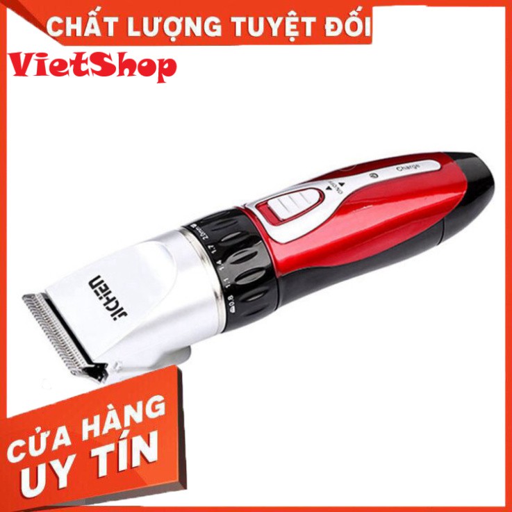 Tông Đơ Cắt Tóc Gia Định ICHEN JC - 0817, Tông Đơ Sạc Pin Tiện Dụng, Dễ Sử Dụng, Tặng Kèm Bộ Quà Tặng Hấp Dẫn - VietShop