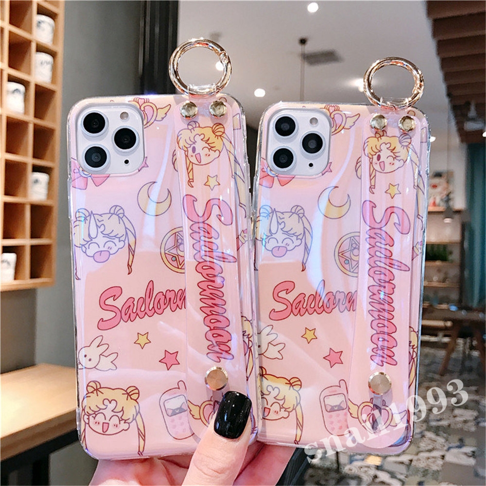 Ốp điện thoại mềm in hình thủy thủ mặt trăng cho IPhone 11 Pro Max X XS XR XSMax 8 7 6 6s Plus