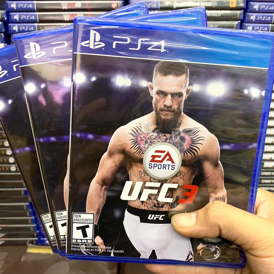 [Freeship toàn quốc từ 50k] Đĩa Game PS4: EA Sport UFC 3 - hệ US