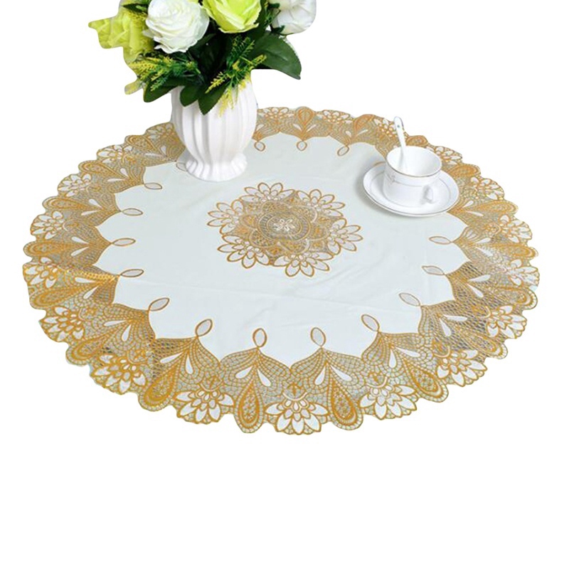 Khăn Trải Bàn Tròn 70cm Chống Dầu / Bỏng Dùng Một Lần Tiện Dụng Ốp