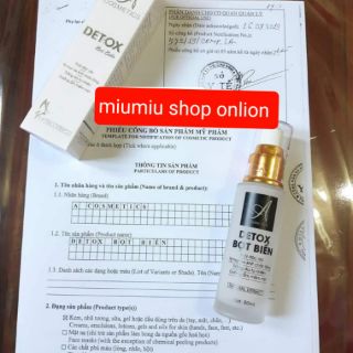 Detox Bọt Biển Acosmetics 2024