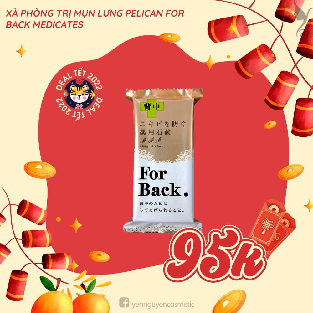 Xà Phòng Giảm Mụn Lưng For Back Nhật 135g