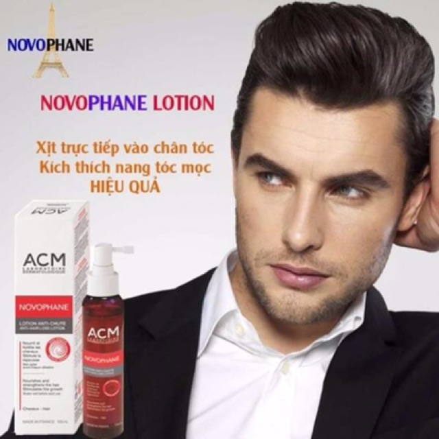 Serum ngăn ngừa rụng tóc và kích thích mọc tóc Novophane Lotion ACM 100ml