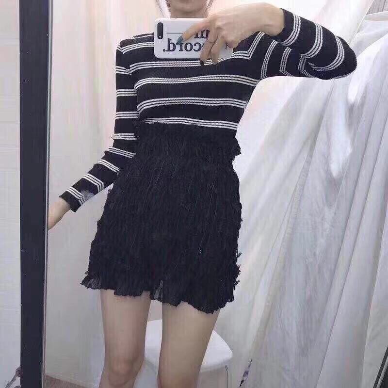 G03. 024. ÁO LEN SỌC KẺ DÀI TAY | BigBuy360 - bigbuy360.vn