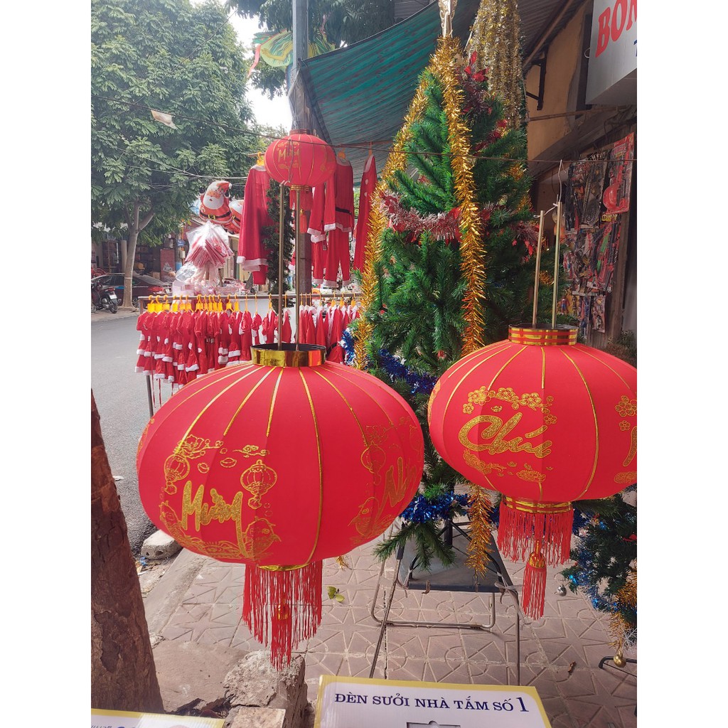 ĐÈN LỒNG TREO TẾT VỀ NGẬP TRÀN
