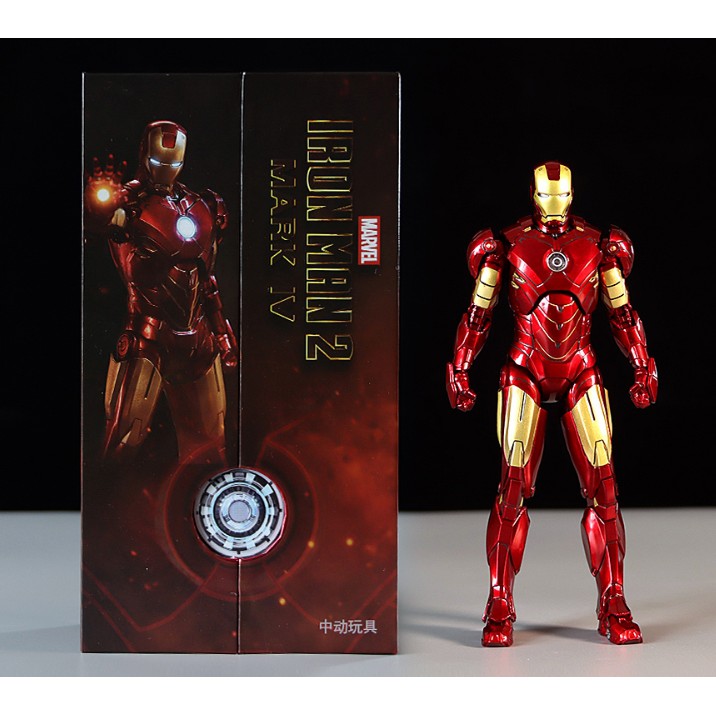 Mô hình Iron man mark 4 ( mk4 ) Zdtoys bộ sưu tập Người Sắt Marvel