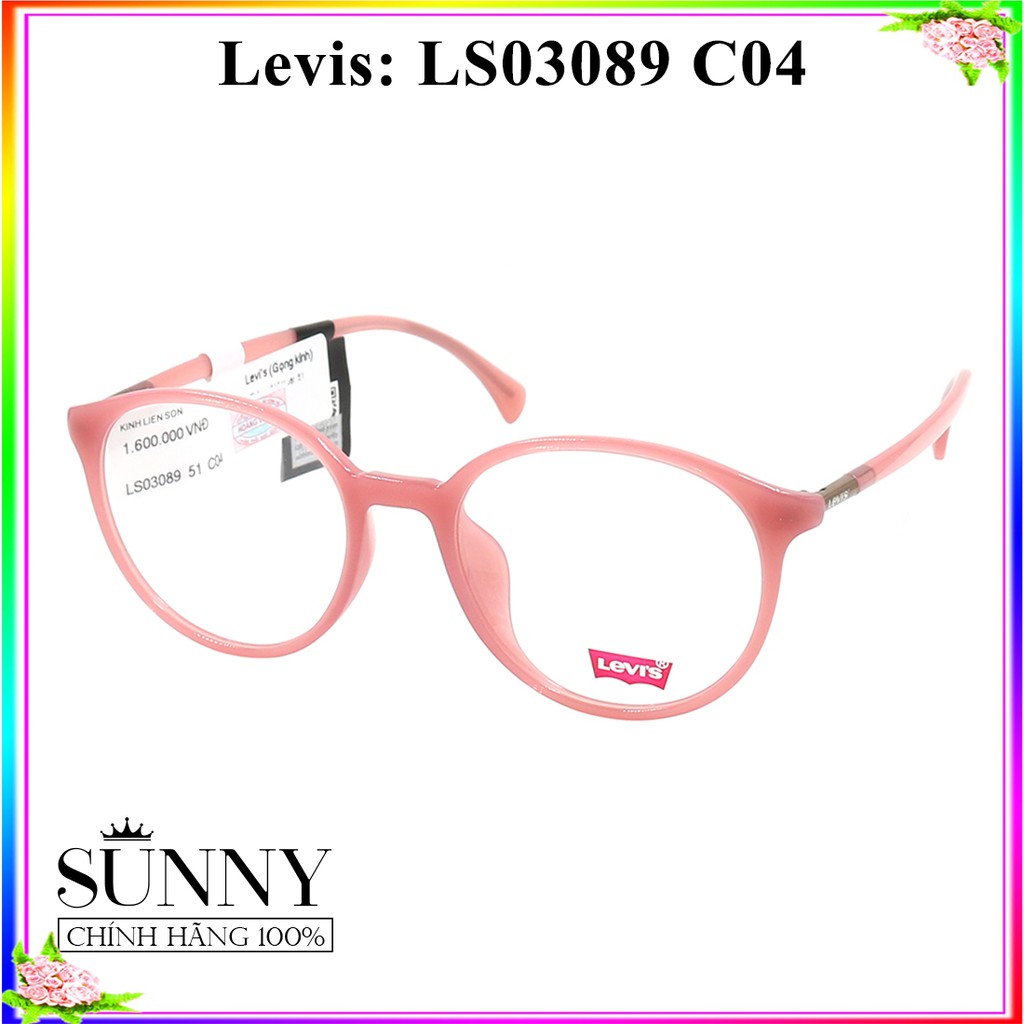 LS03089 - mắt kính Levis chính hãng ITALIA, bảo hành toàn quốc