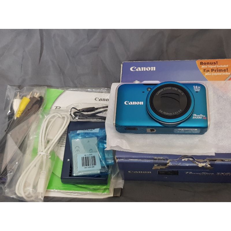 Máy ảnh Siêu Zoom Canon PowerShot SX 230 HS, Quay Phim FullHD up youtube làm vlog | BigBuy360 - bigbuy360.vn