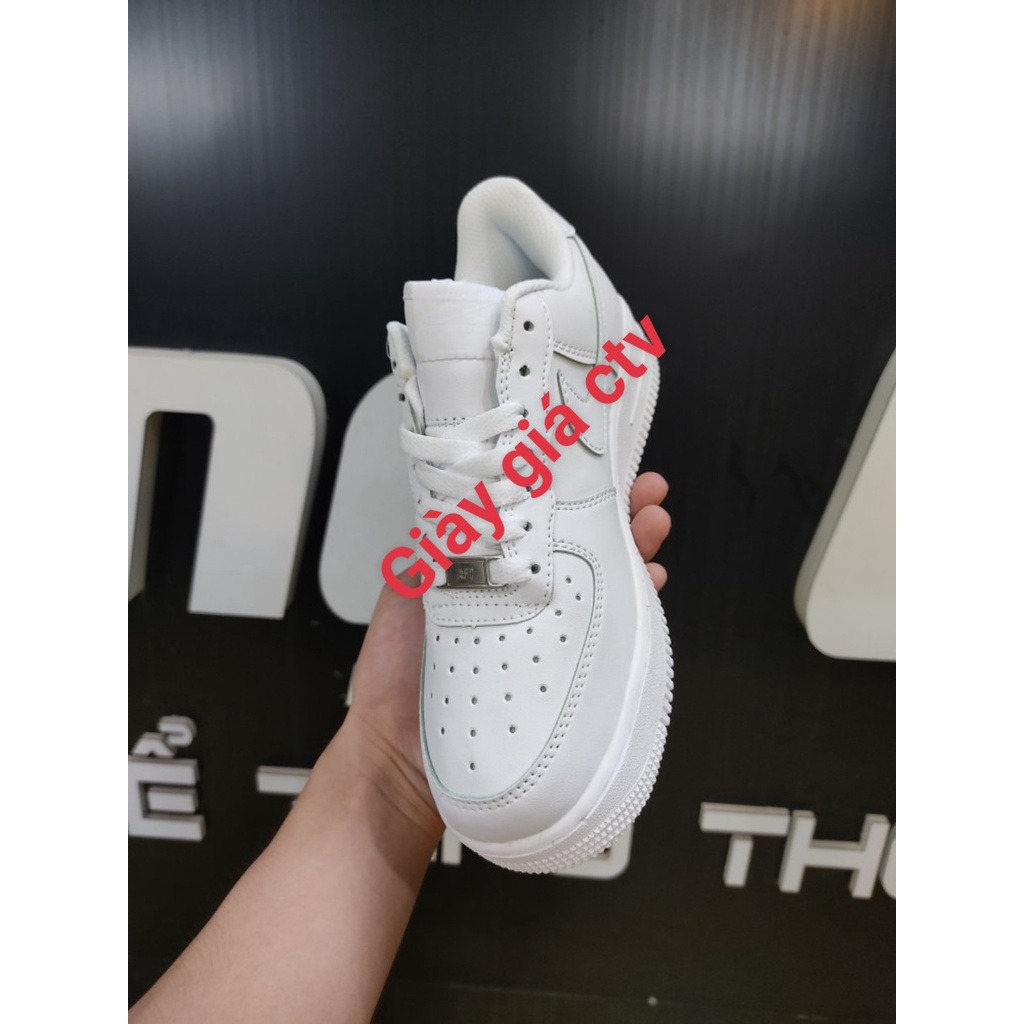Giày thể thao AIr khâu đế chỉ đỏ