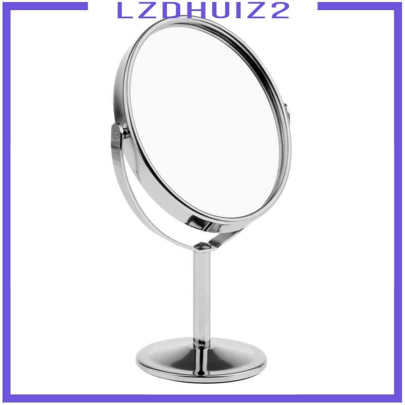 Gương Trang Điểm Để Bàn 3 Inch Hai Mặt Màu Đồng 3in