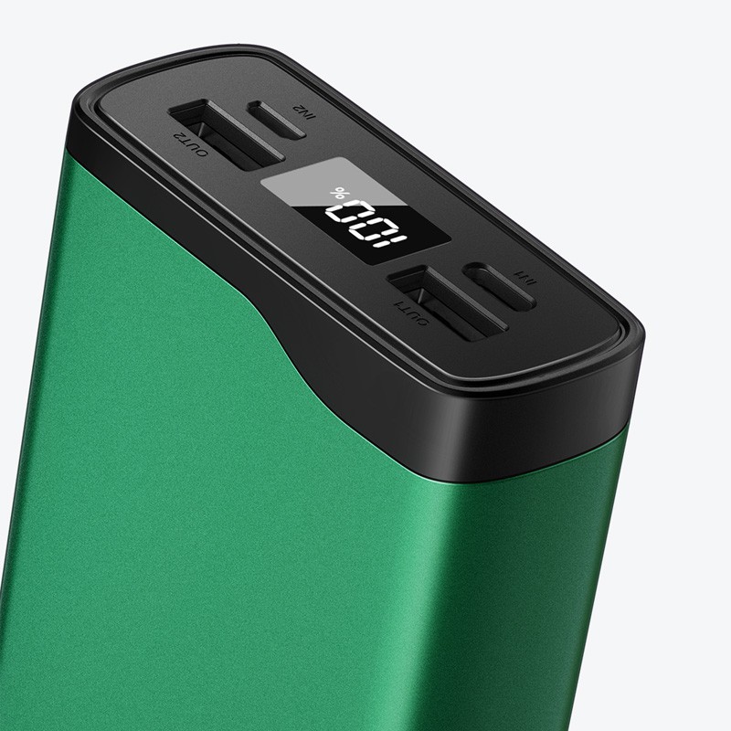 Sạc Dự Phòng lanex N20-20000MAH Lõi Polymer 2 Cổng Sạc Vào, 2 Cổng Sạc Ra - BH 1 Năm