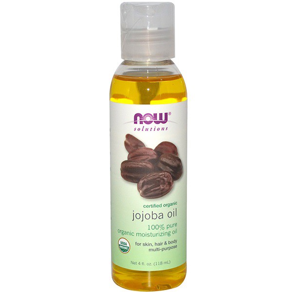 Dầu Jojoba Ép Lạnh Hữu Cơ Now Food 118ml - Jojoba Oil For Skin, Hair & Body