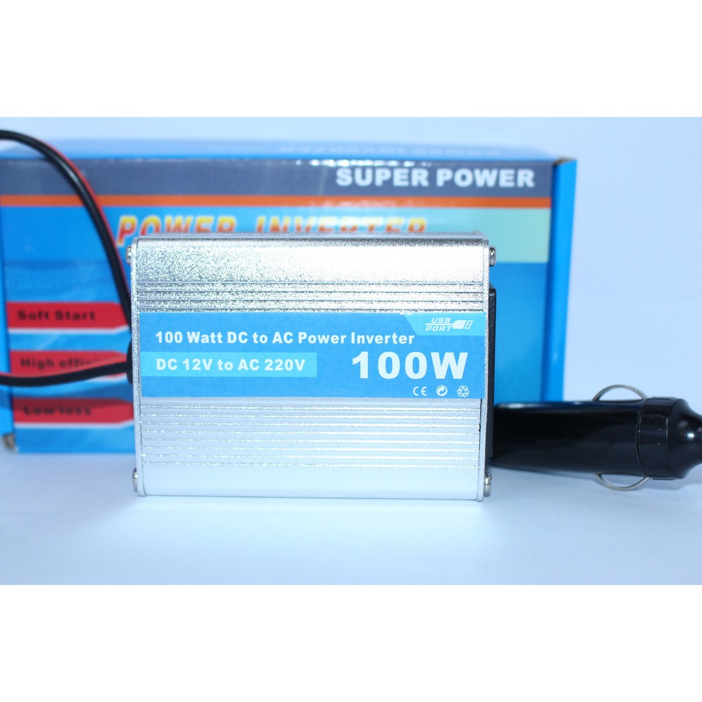 Kích điện 12v lên 220v 100w