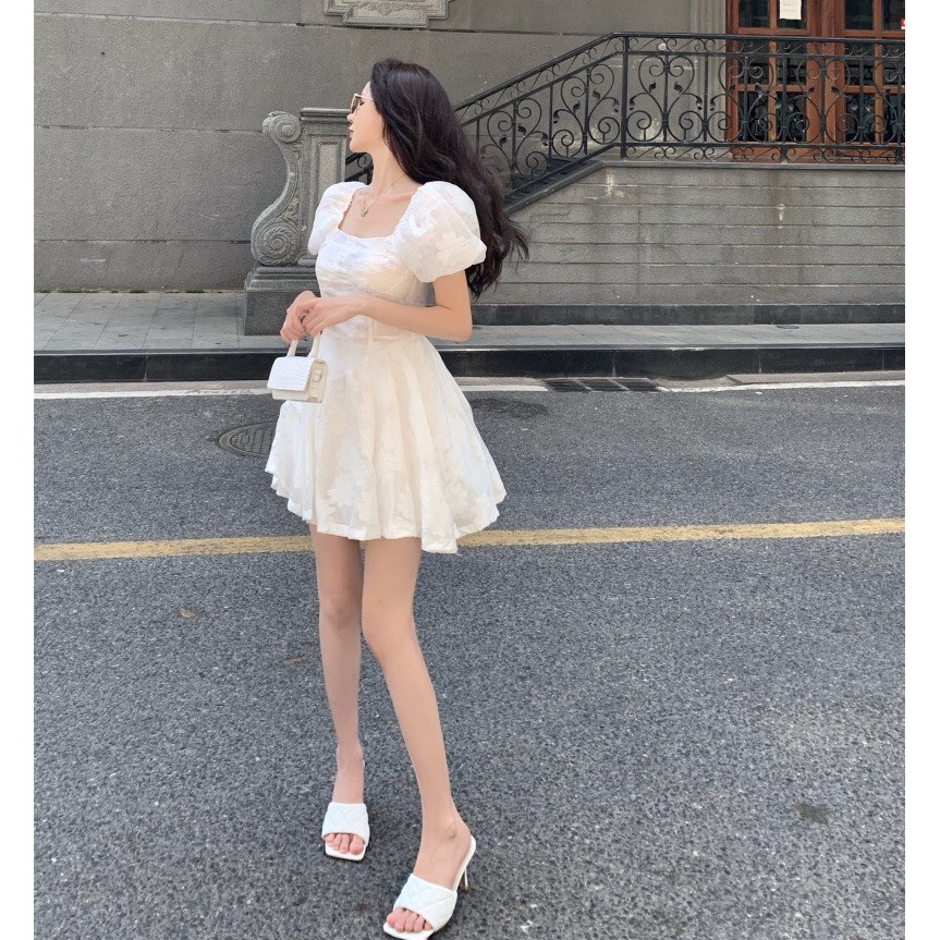 Váy Tay Phồng Kiểu Pháp Mùa Hè 2021 Thời Trang Cho Nữ | BigBuy360 - bigbuy360.vn
