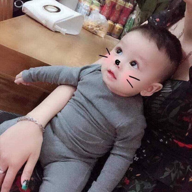 Bộ cotton H&M cho bé