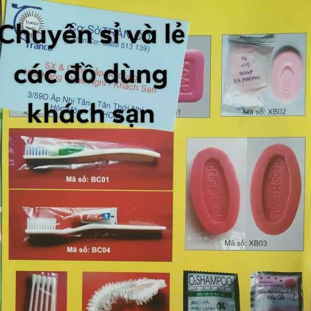 Đồ dùng nhà nghỉ khách sạn