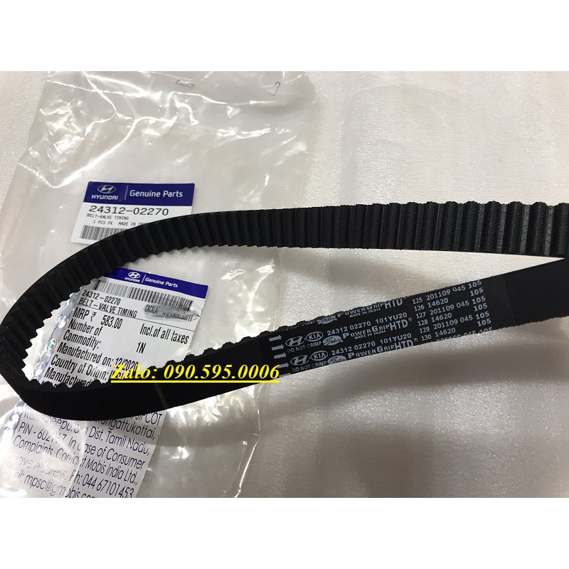 DÂY CAM HYUNDAI GETZ 1.1 / DÂY CAM KIA MORNIN 2004 - 2010 HÀNG CHÍNH HÃNG