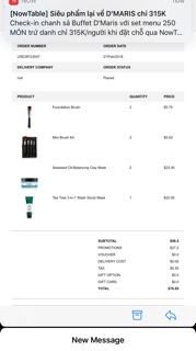 Cọ foundation THE BODY SHOP