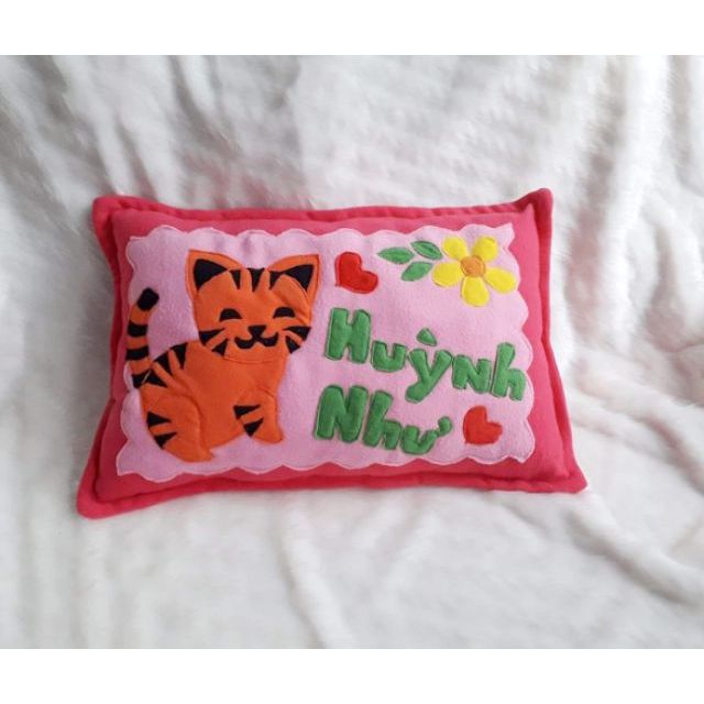 Gối nằm handmade hổ con