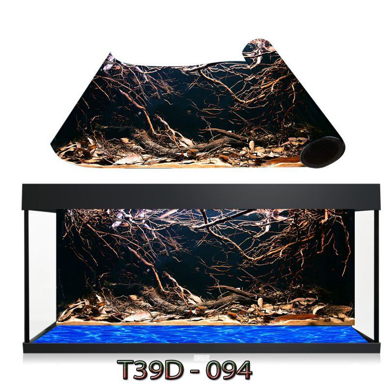 Tranh 3D dán bể cá cảnh , siêu đẹp siêu nét , tích hợp keo sẵn trên bề mặt tranh , nhận in kích thước theo yêu cầu