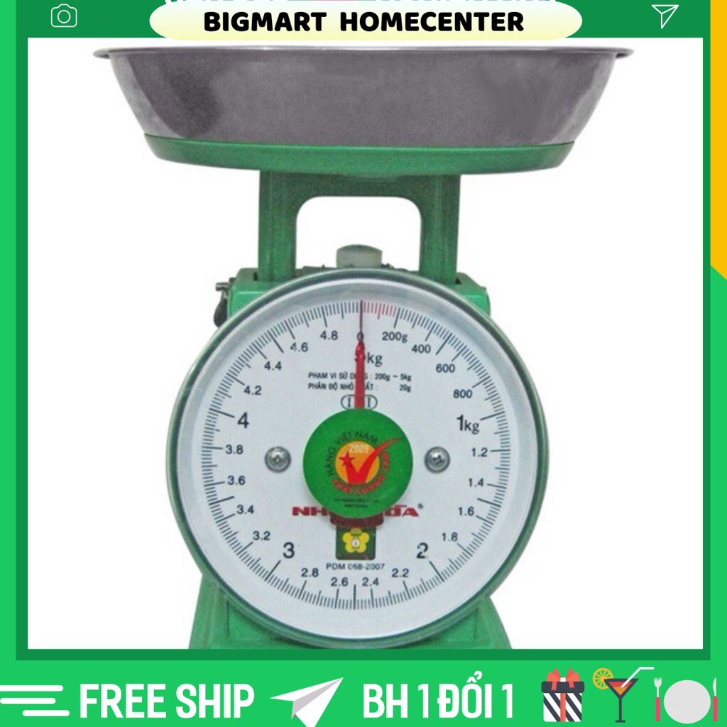 Cân Nhơn Hoà Chính Hãng Loại 2kg, 5kg