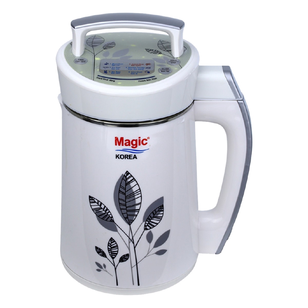 Máy Làm Sữa Đậu Nành Ngũ Cốc Magic Korea A-68 (1.3L) - Trắng - Hàng chính hãng