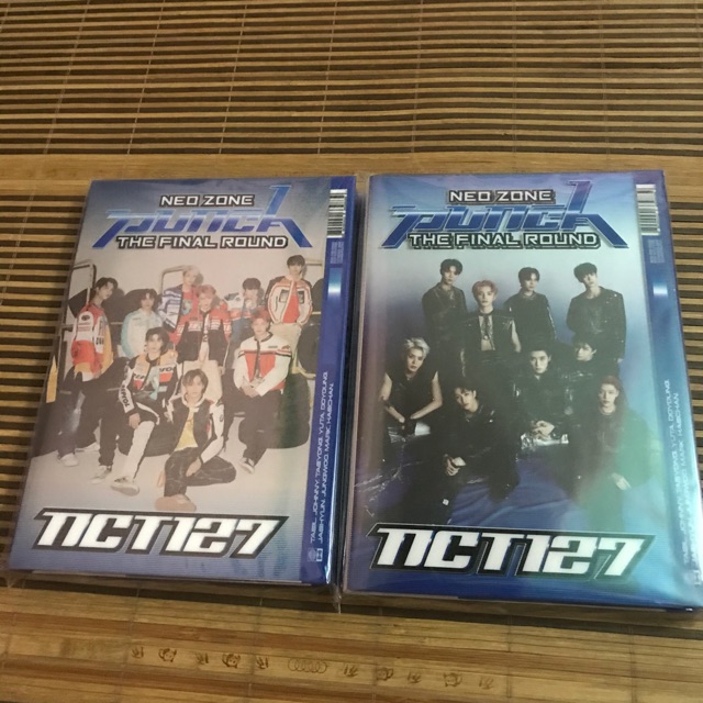 Set NCT127 2ND Album Repackage Neo Zone The Final Round (poster gập)