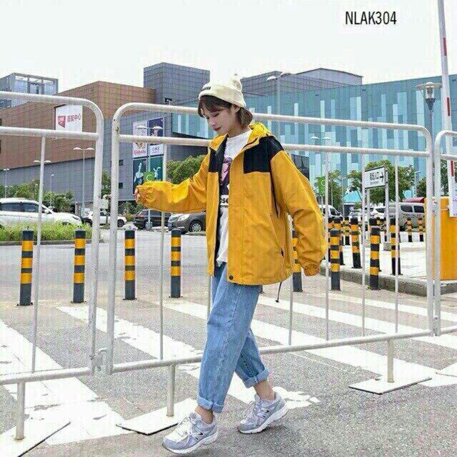 [Giá siêu rẻ] Áo khoác dù form rộng unisex phối vai | BigBuy360 - bigbuy360.vn