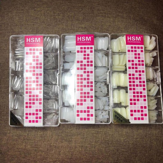 Móng Up HSM chuẩn fom vuông (hộp 600 móng) .