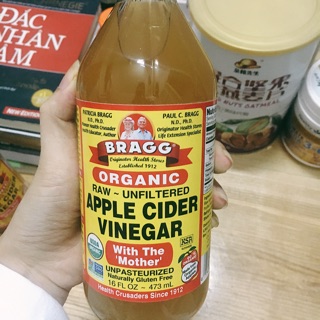 Dấm táo hữu cơ bragg 