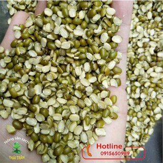 Đậu xanh cà còn vỏ 1kg