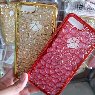 Ốp lưng iPhone 7 Plus/8 Plus dẻo đính đá 3D cao cấp